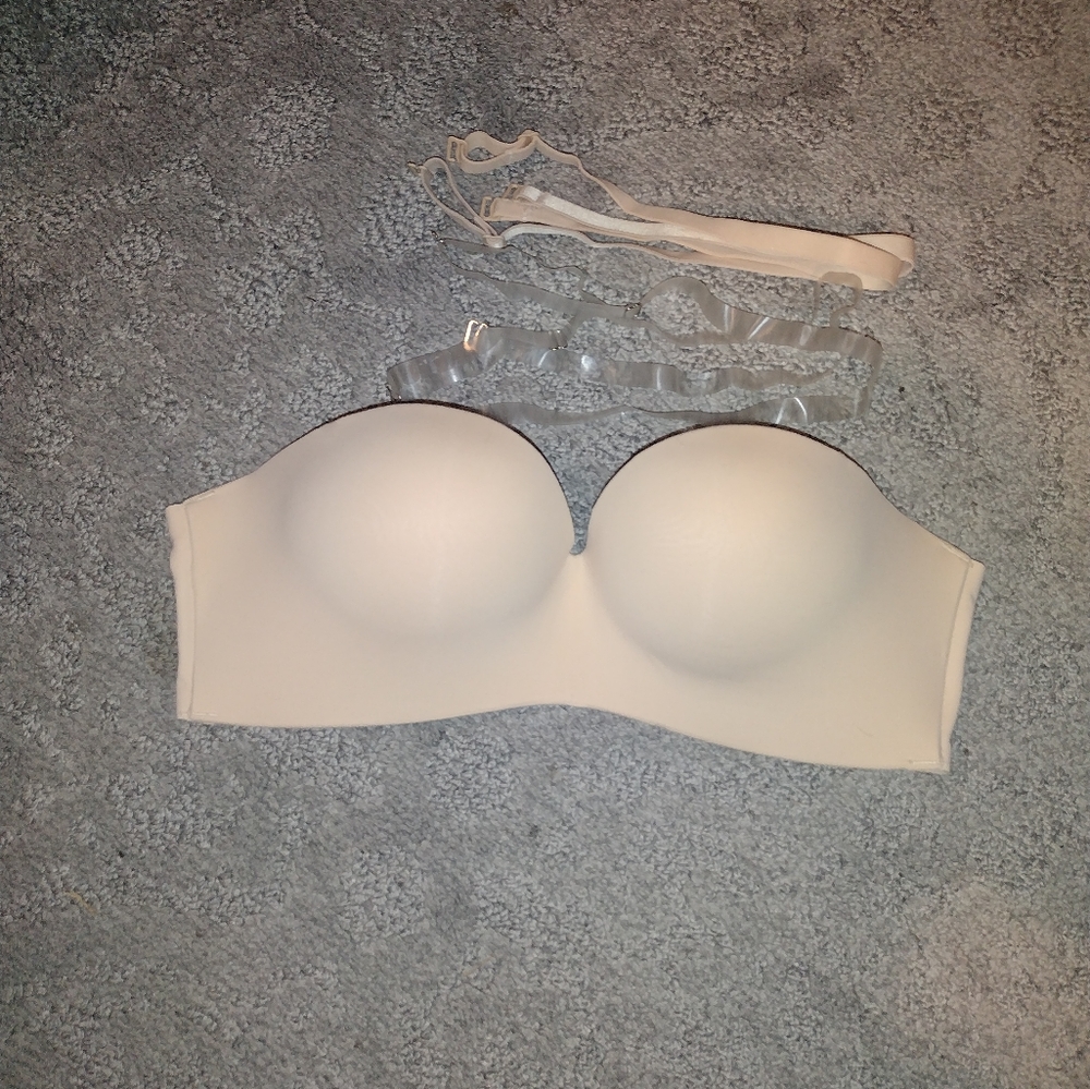 Strapless bra 36c